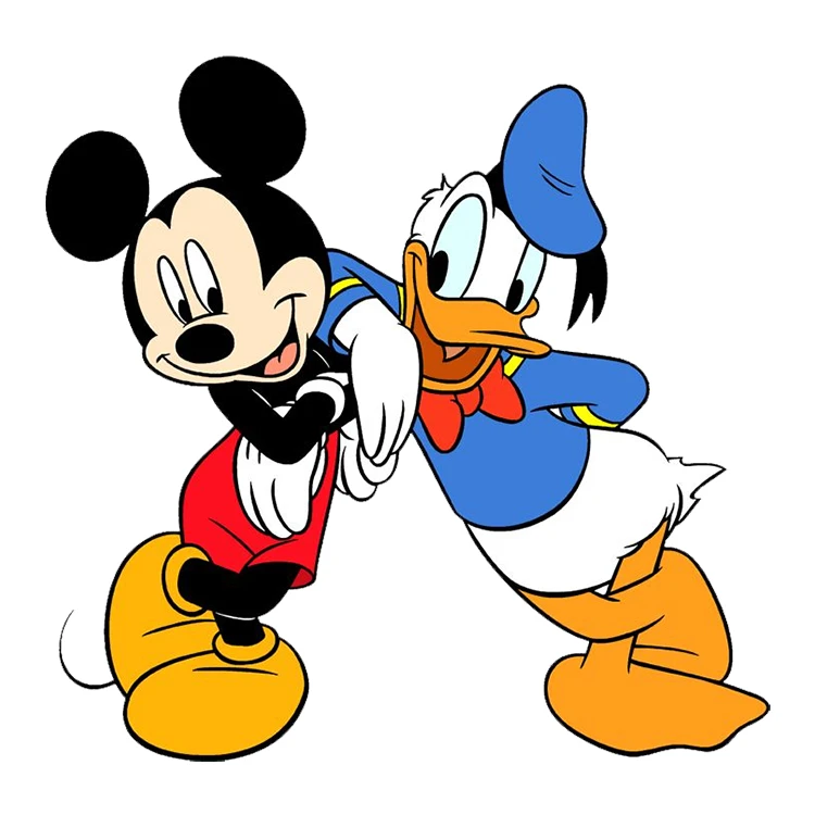 استیکر پارچه و لباس پاد آفرین مدل کارتونی طرح میکی موس کد S3659