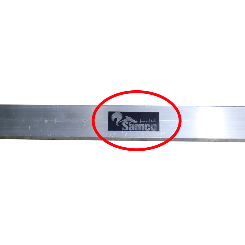 شمشه بنایی سامکو مدل آلومینیومی کد YPK-300x6.5x2.5CM طول 3 متر