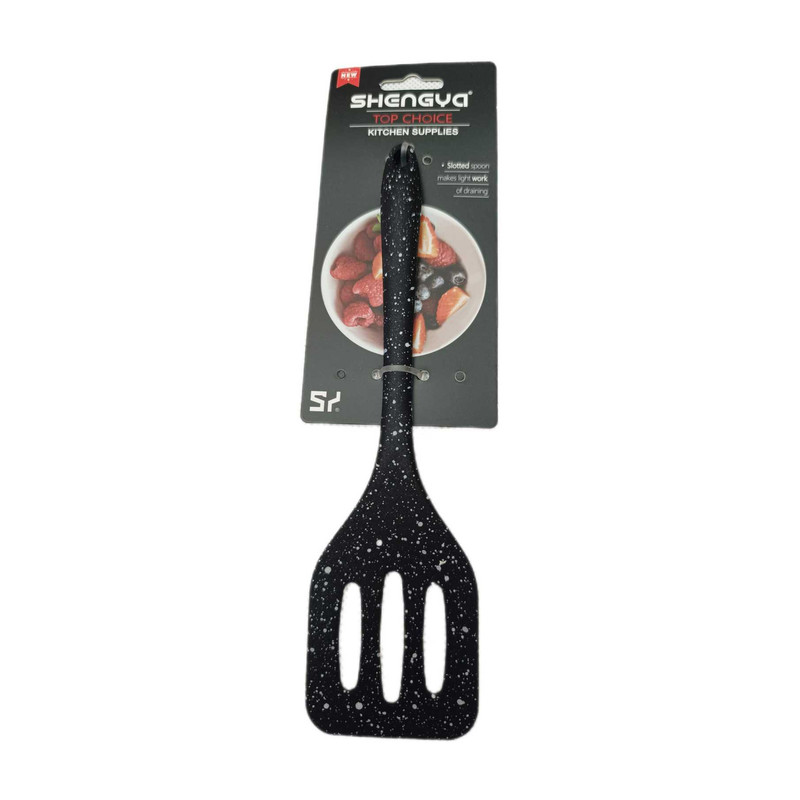 کفگیر شنگیا مدل سیلیکونی کهکشانی شیار دار طرح مینیاتوری