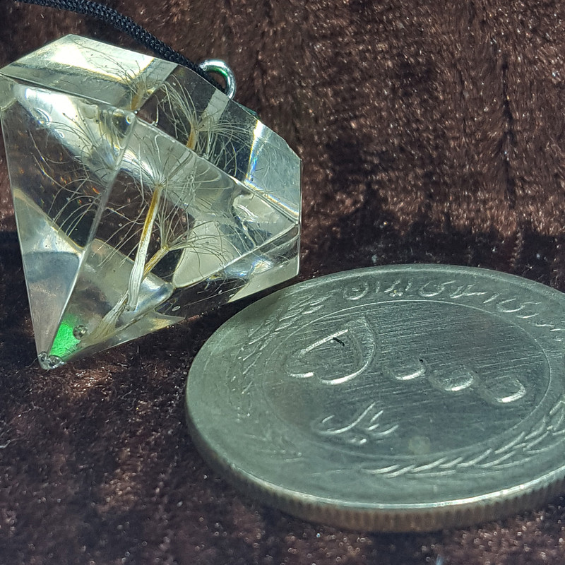 گردنبند دخترانه مدل الماس قاصدک منصب