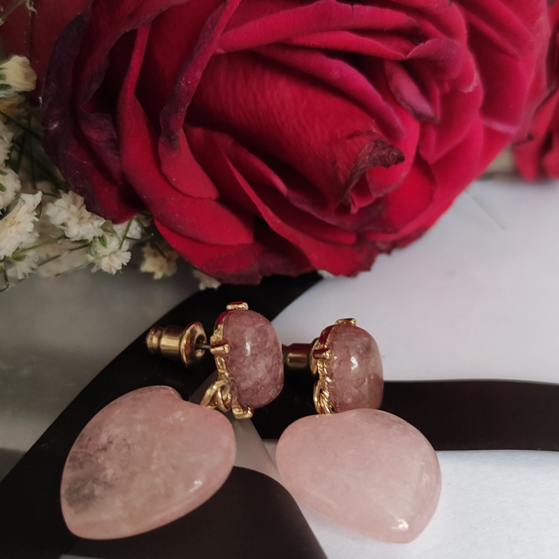 گوشواره زنانه آی ام مدل  E2605 ROSE