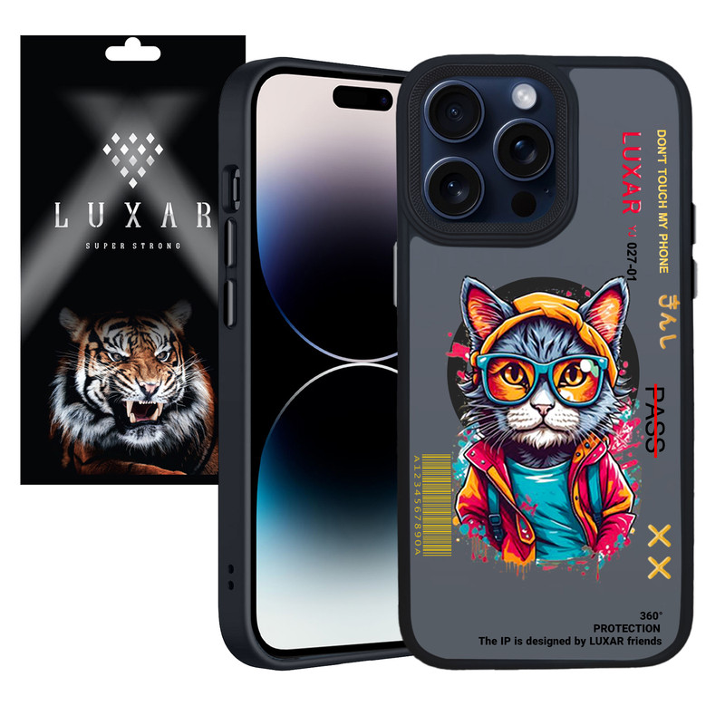 کاور لوکسار مدل Pollar Cat مناسب برای گوشی موبایل اپل iPhone 14 Pro Max