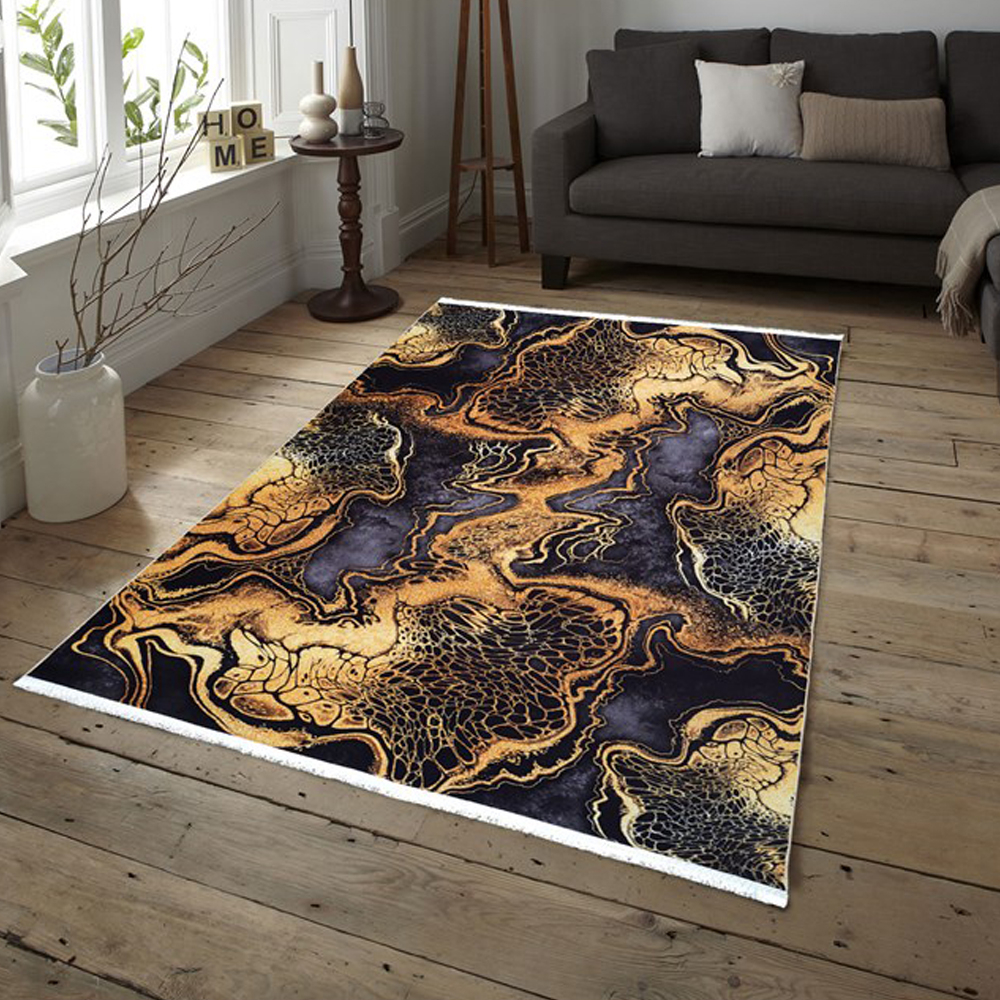 فرش ماشینی محتشم طرح مدرن کد 300102