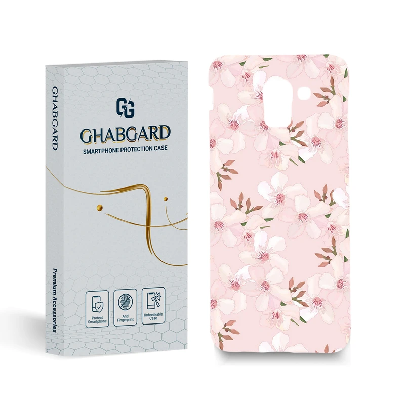 کاور قاب گارد مدل گل مناسب برای گوشی موبایل سامسونگ Galaxy j6