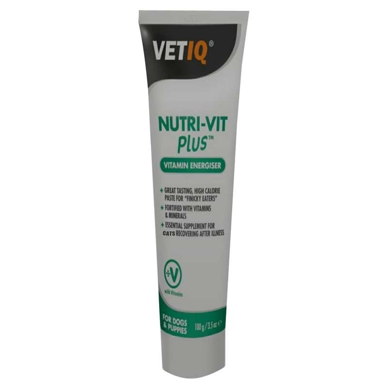 مکمل ویتامین گربه وت آی کیو مدل nutri-vit plus وزن 70 گرم مکمل ویتامین گربه وت آی کیو مدل nutri-vit plus وزن 70 گرم