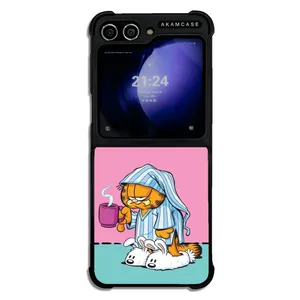 AKAM AMC-WSGZFLIP5-GARFIELD14 Cover For Samsung Galaxy Z Flip 5