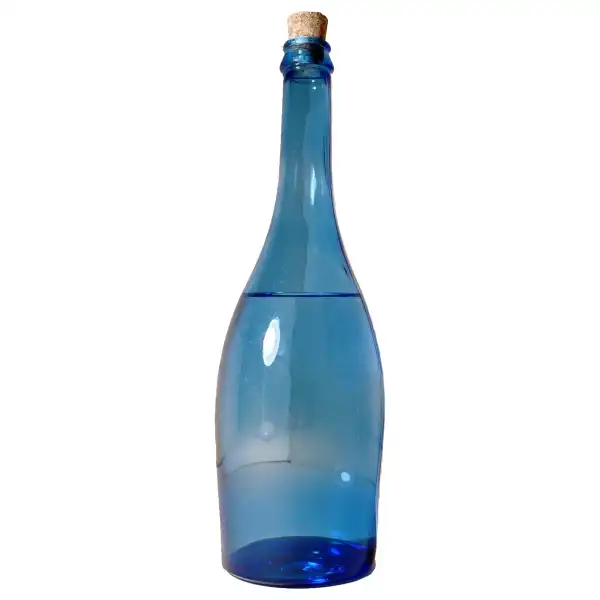 بطری شیشه ای مدل آب خورشیدی