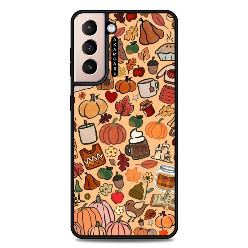 کاور آکام مدل AMC-WSGS21P-PUMPKIN-13 مناسب برای گوشی موبایل سامسونگ Galaxy S21 Plus