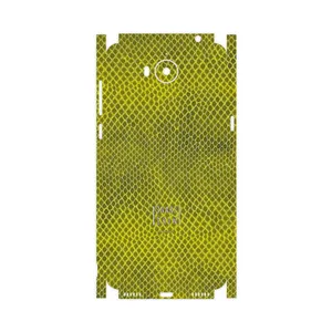 MAHOOT Yellow Snake Skin-FullSkin Cover Sticker for Huawei Y5 2017