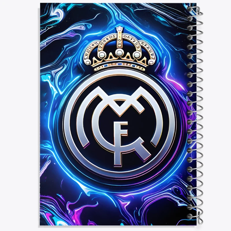 دفتر نقاشی 50 برگ خندالو طرح رئال مادرید (Real Madrid) کد F7178