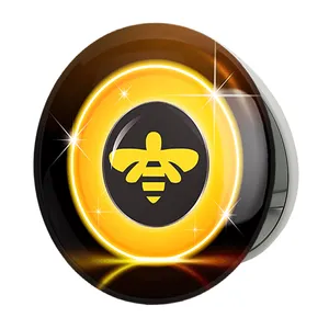 آینه جیبی خندالو طرح دختر کفشدوزکی کویین بی مدل تاشو کد 25056 