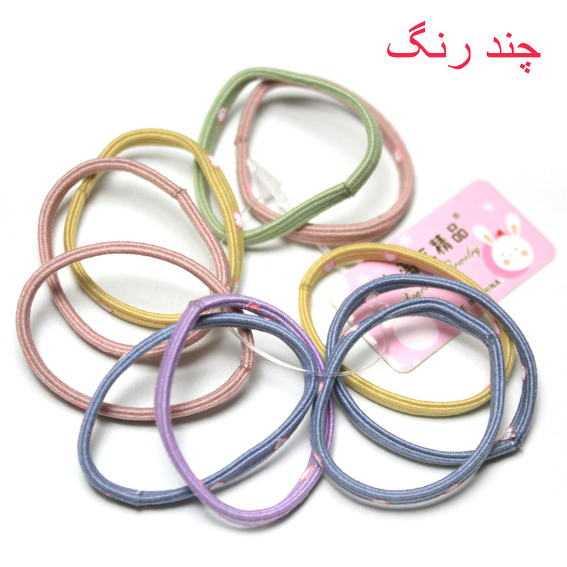 کش مو دخترانه مدل K10T مجموعه 10 عددی 