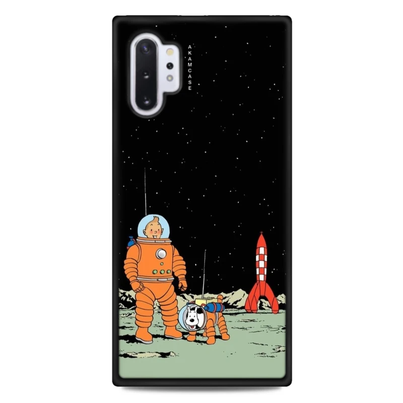 کاور آکام مدل AMC-WSGN10P-TINTIN-22 مناسب برای گوشی موبایل سامسونگ Galaxy Note 10 Plus