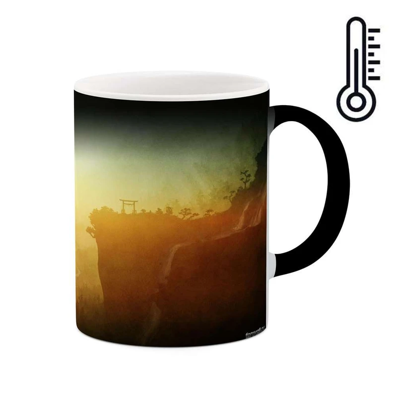 ماگ حرارتی کاکتی مدل منظره کد mgh15576