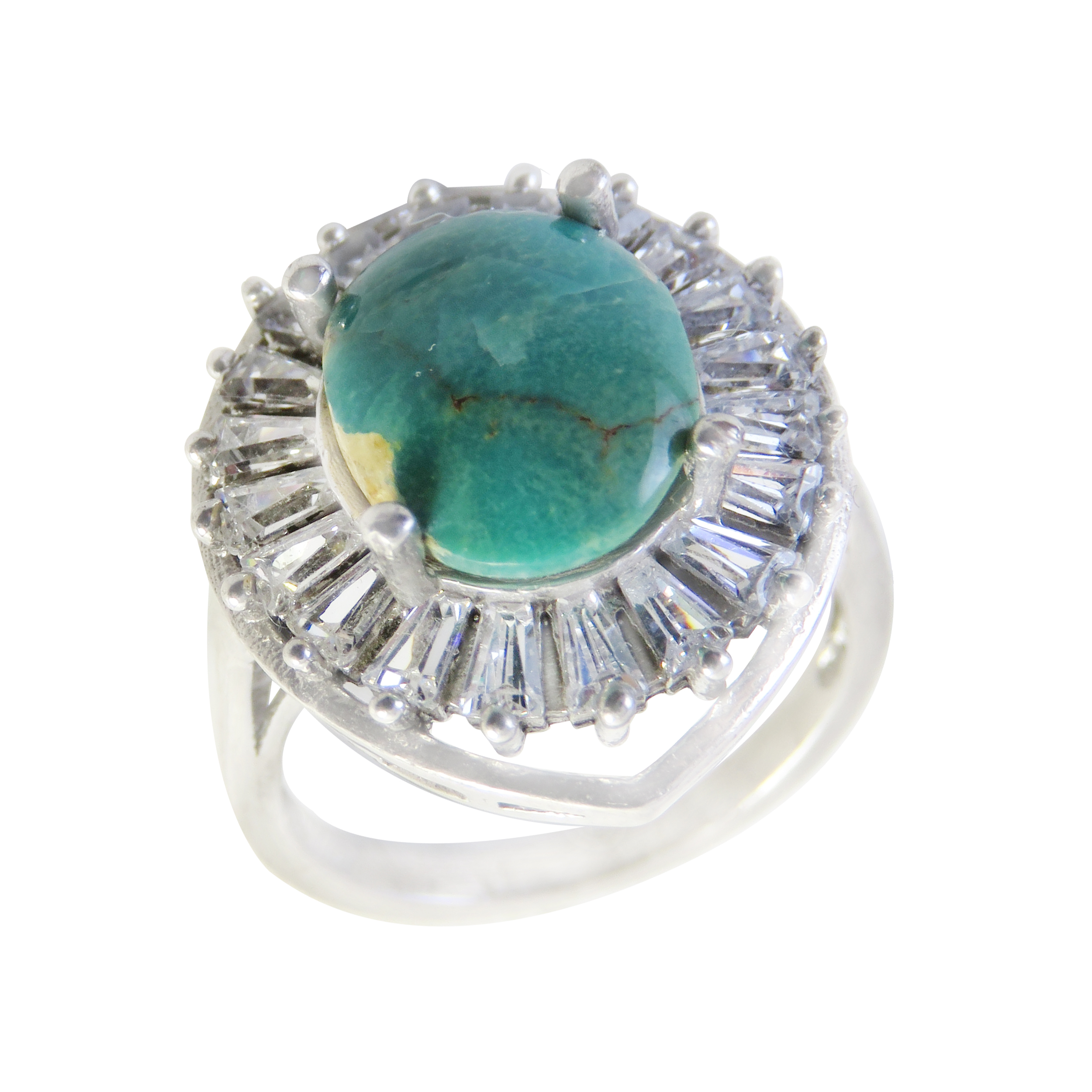 انگشتر نقره زنانه کد 2748