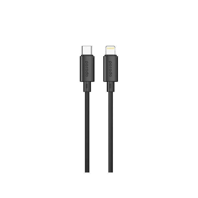 کابل تبدیل USB-C به  Lightning  پرودو  مدل 27W PD طول 1.2 متر