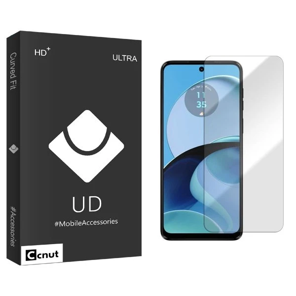 محافظ صفحه نمایش کوکونات مدل UDB مناسب برای گوشی موبایل موتورولا Moto G14