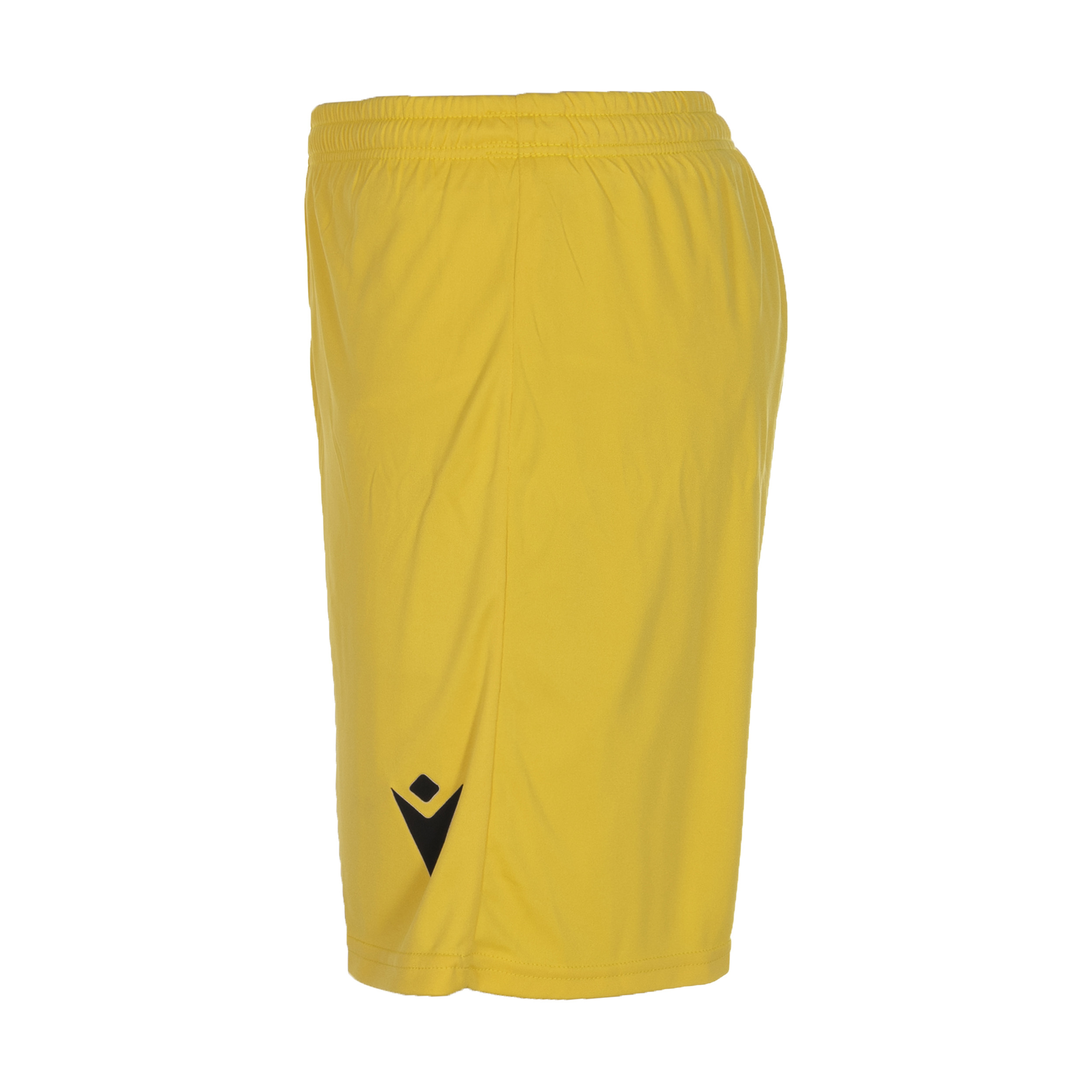  ست تی شرت و شلوارک ورزشی مردانه مکرون مدل فارست رنگ زرد -  - 3