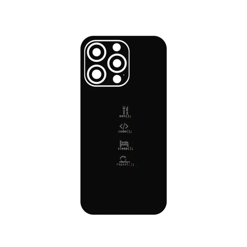 برچسب پوششی ماهوت مدل Programming 2 مناسب برای گوشی موبایل اپل iPhone 13 Pro Max