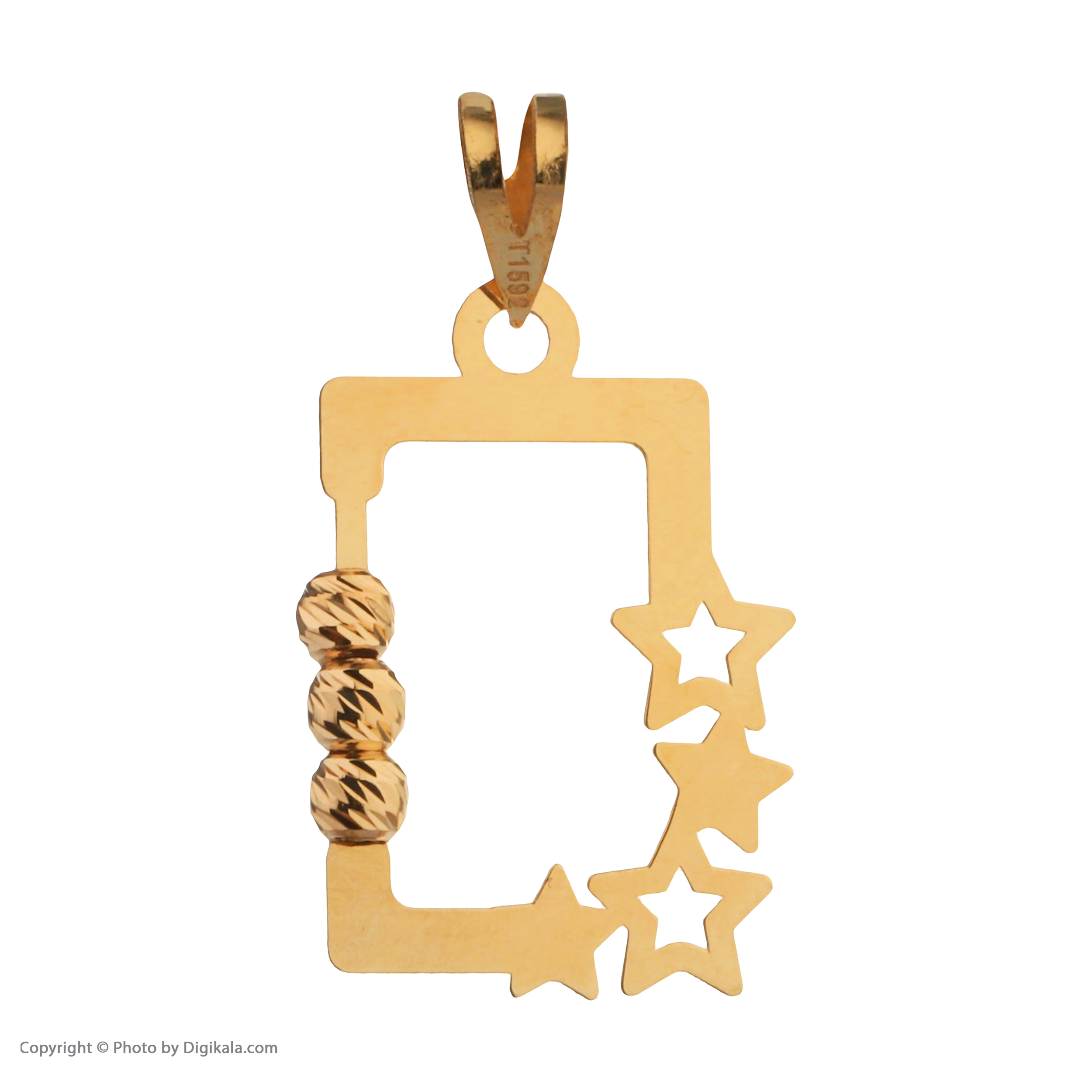 آویز گردنبند طلا 18 عیار زنانه مایا ماهک مدل MM1593