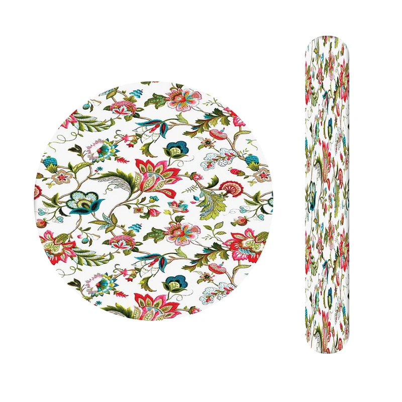 آینه آرایشی جیبی مدل طرح دار کد 386به همراه سوهان ناخن 