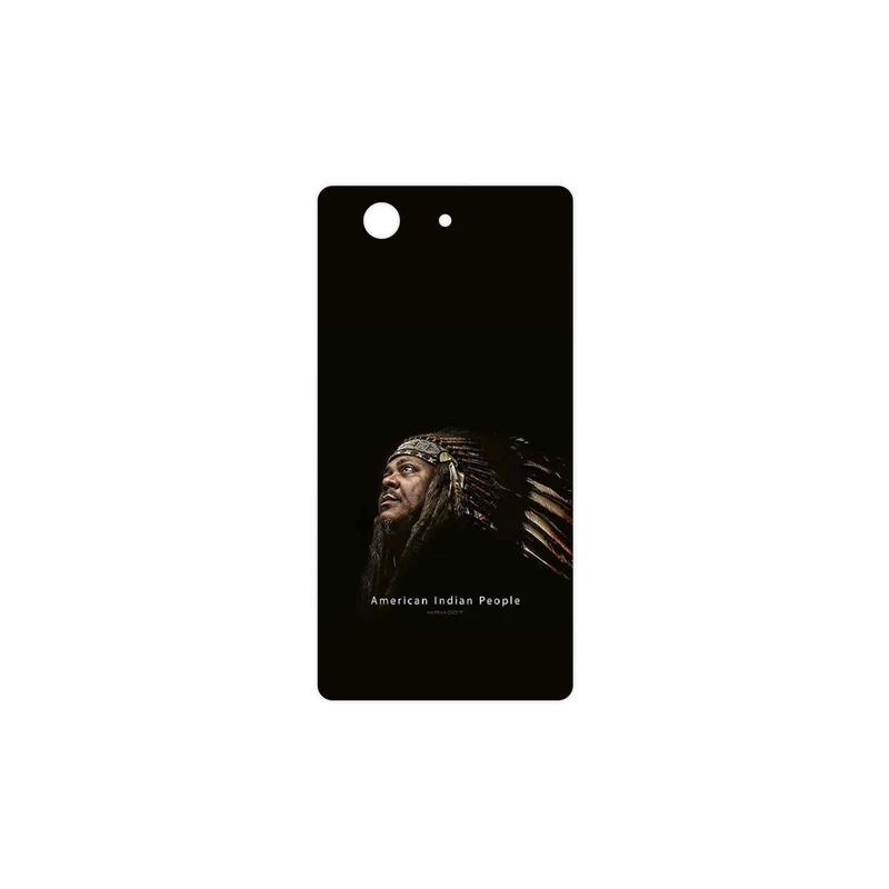 برچسب پوششی ماهوت مدل Portrait of an Indian Man مناسب برای گوشی موبایل سونی Xperia Z3 Compact