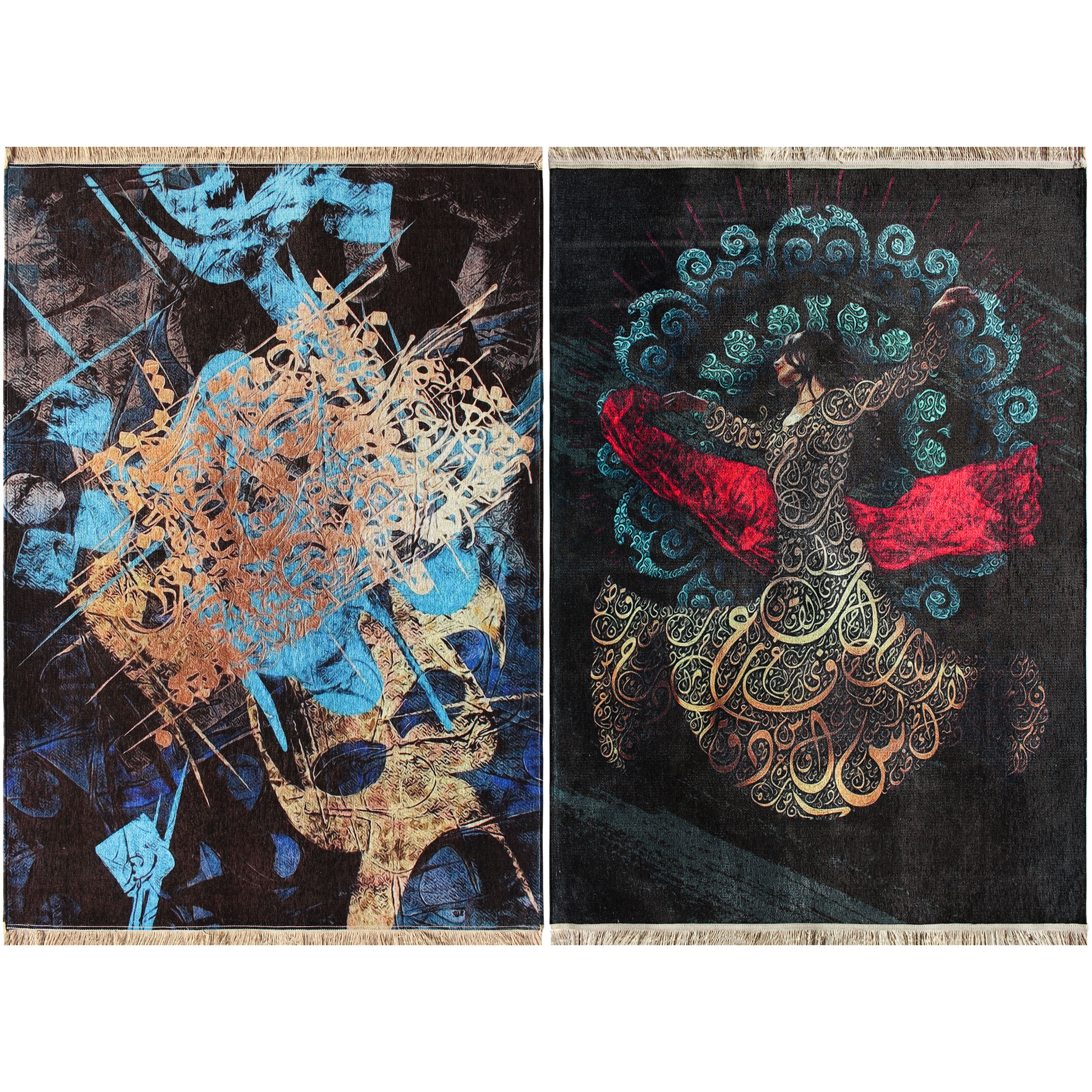 فرش ماشینی دو رو نیروانا مدل Mysticism