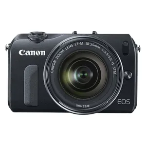 دوربین دیجیتال کانن مدل EOS M به همراه لنز 55-18 و فلاش