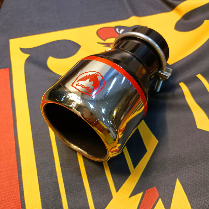 سر اگزوز طرح دو رنگ مدل TORK106-GERDSAF