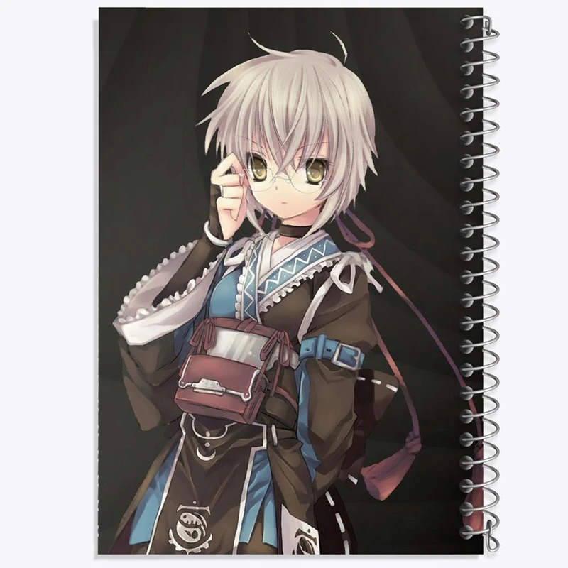 دفتر مشق 100 برگ خندالو طرح یوکی انیمه ناپدید شدن هارومی سوزومیا The Disappearance of Haruhi Suzumiya کد 23116