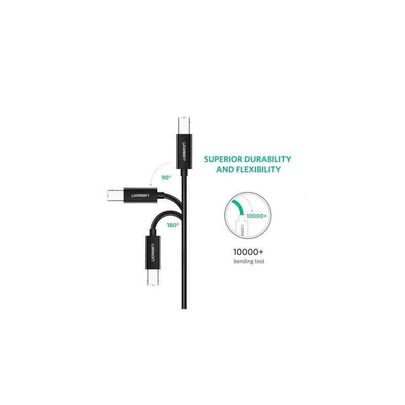 کابل USB-C پرینتر یوگرین مدل US241-80811 طول 1 متر