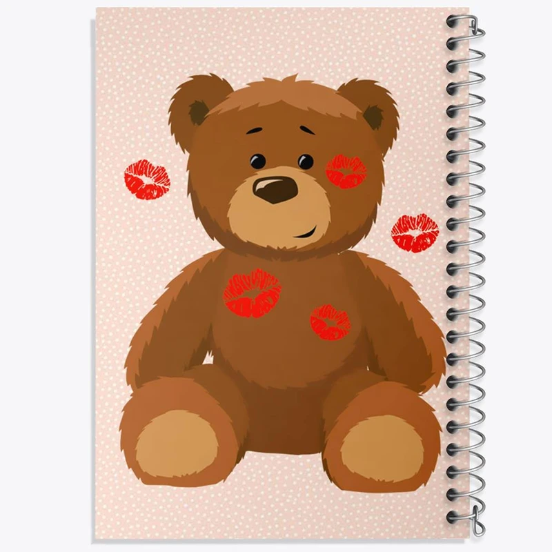 دفتر لیست خرید 50 برگ خندالو طرح عاشقانه کد 1864