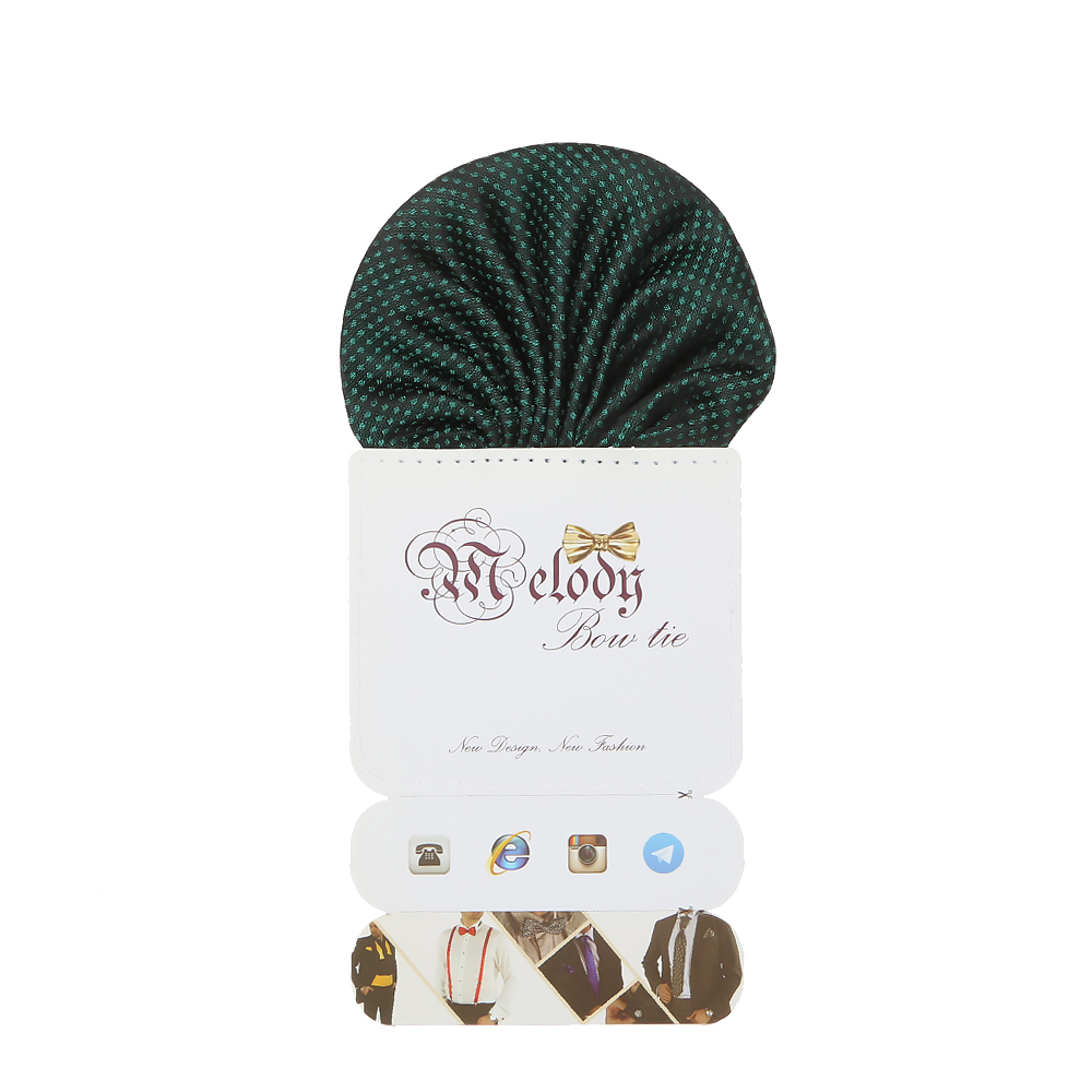 دستمال جیب مردانه ملودی مدل PS5101MSGgrn