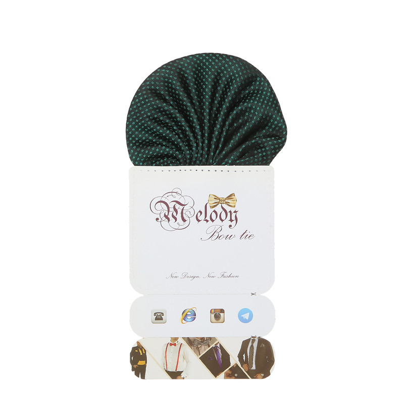 دستمال جیب مردانه ملودی مدل PS5101MSGgrn