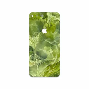 MAHOOT Green Crystal Marble Cover Sticker for Apple iPhone 8 Plus