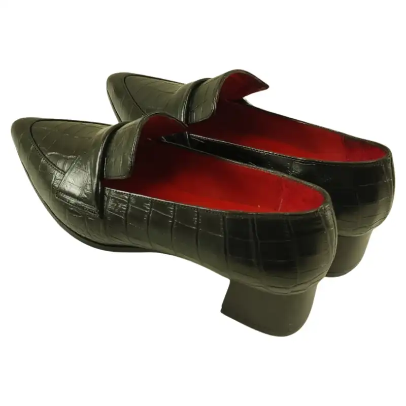 کفش زنانه مدل چرم طبیعی کد 689