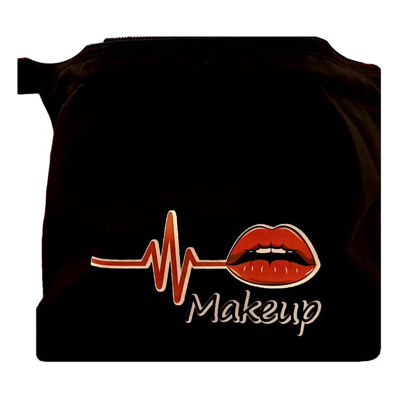 کیف لوازم آرایش زنانه مدل لب کد 66