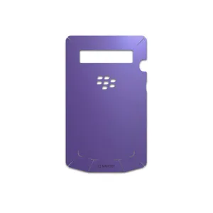 MAHOOT Matte-BlueBerry Cover Sticker for BlackBerry Porsche Design P9981