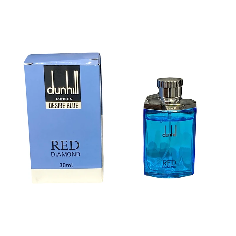 ادوپرفیوم مردانه رد دایموند مدل دانهیل دیزایر بلو با رایحه خنک حجم 30 میلی لیتر