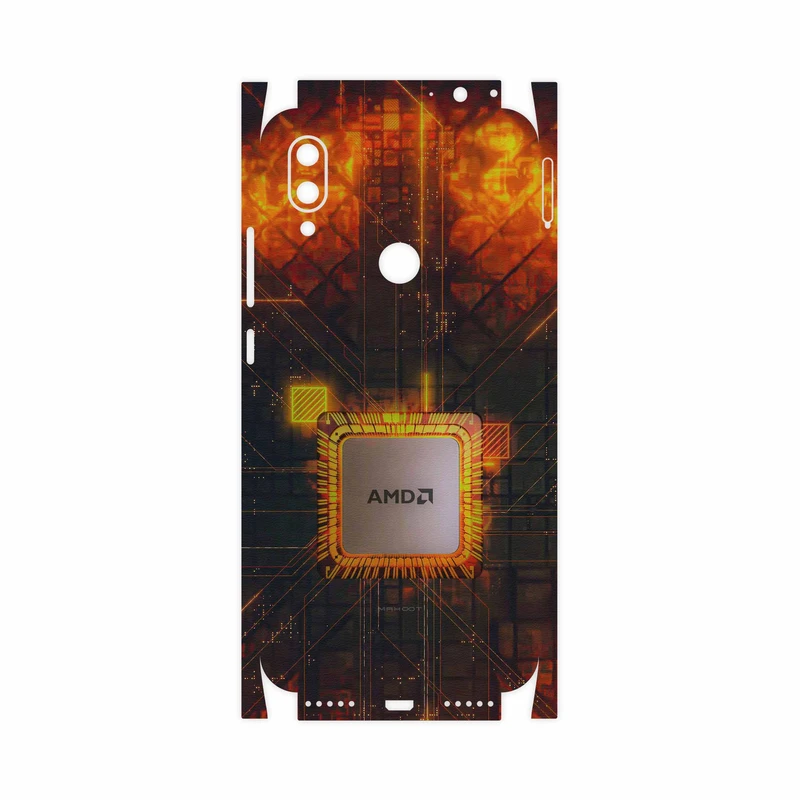 برچسب پوششی ماهوت مدل AMD Brand-FullSkin مناسب برای گوشی موبایل شیائومی Redmi 7