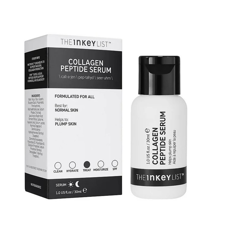 سرم ضد چروک دی اینکی لیست مدل Collagen Peptide مناسب انواع پوست حجم 30 میلی لیتر