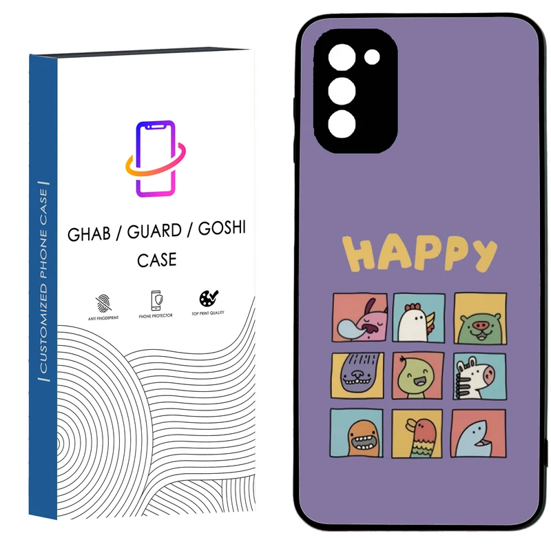 کاور قاب گارد گوشی طرح دخترانه کد 15 - TPU مناسب برای گوشی موبایل سامسونگ Galaxy A03S