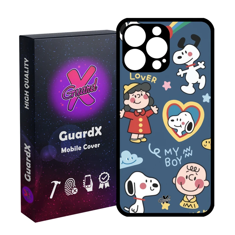 کاور گارد ایکس طرح نقاشی مدل Glass10640 مناسب برای گوشی موبایل اپل iPhone 14 Pro Max