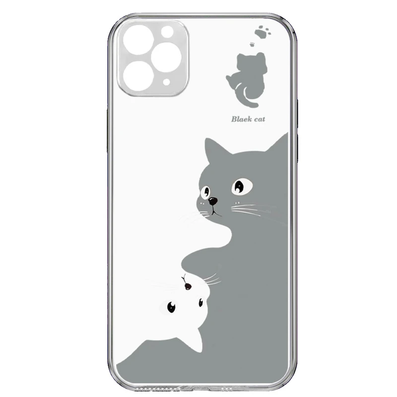 کاور طرح Gray Cat مناسب برای گوشی موبایل اپل IPhone 12 Pro Max 