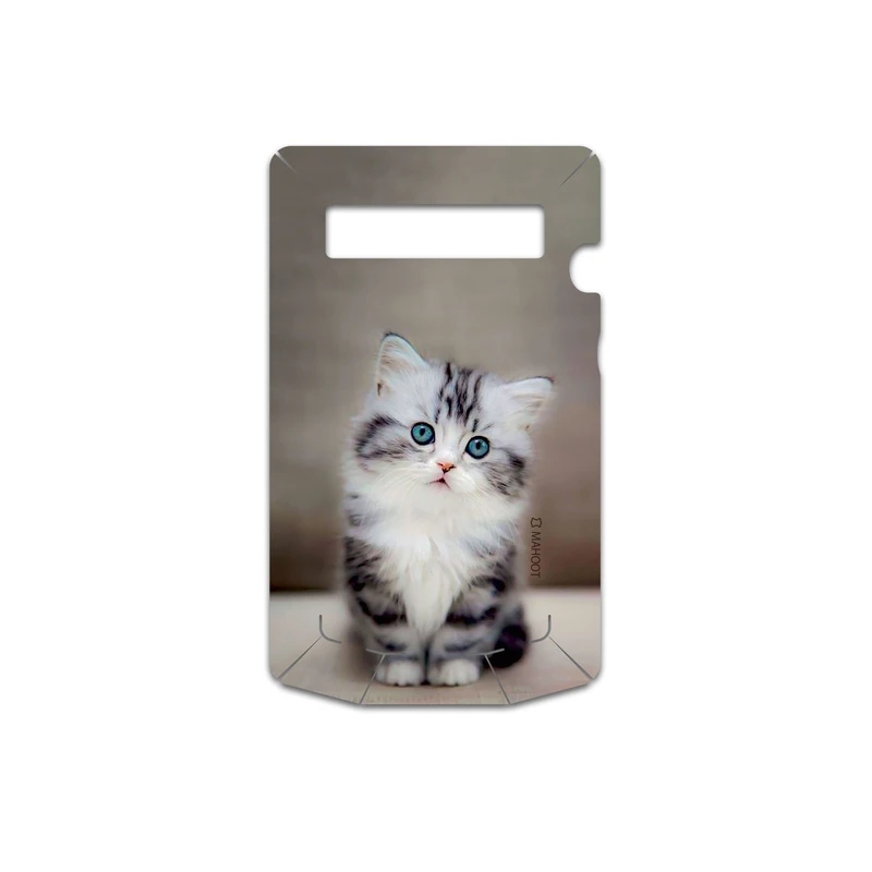 برچسب پوششی ماهوت مدل Cat-2 مناسب برای گوشی موبایل بلک بری Porsche Design P9981