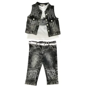 ست 3 تکه لباس دخترانه مدل miniera 5039