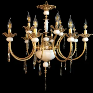 لوستر 12 شعله مدل ماه کد 8876