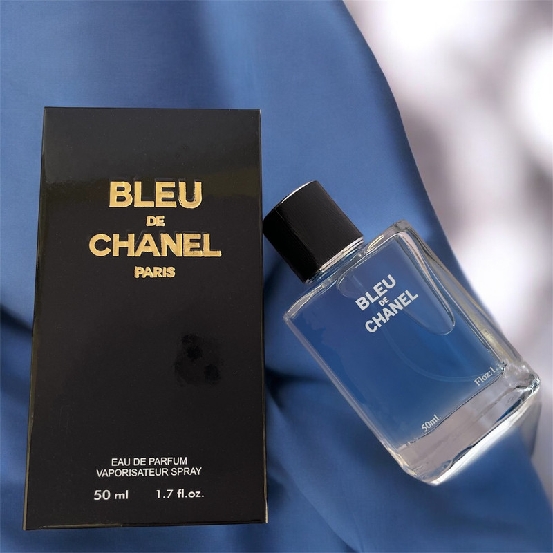 ادو پرفیوم مردانه کلپک مدل بلو شنل با رایحه خنک حجم 50 میلی لیتر