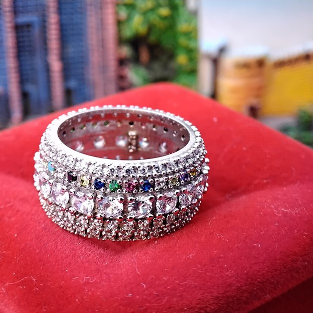 انگشتر نقره زنانه مدل glsr-15500 انگشتر نقره زنانه مدل glsr-15500