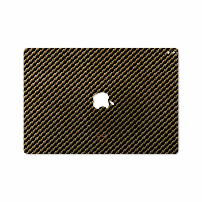 برچسب پوششی ماهوت مدل Glossy-Brown-Fiber مناسب برای تبلت اپل iPad Pro 10.5 2017 A1701